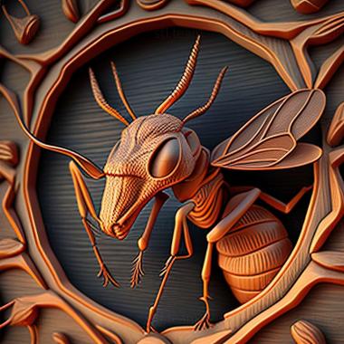 3D model Camponotus pilicornis (STL)